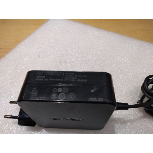 מטען קיר למחשב נייד ADP-65DW A ASUS S300C 19V 65W 5.5x2.5mm העתק של מקור - חדש