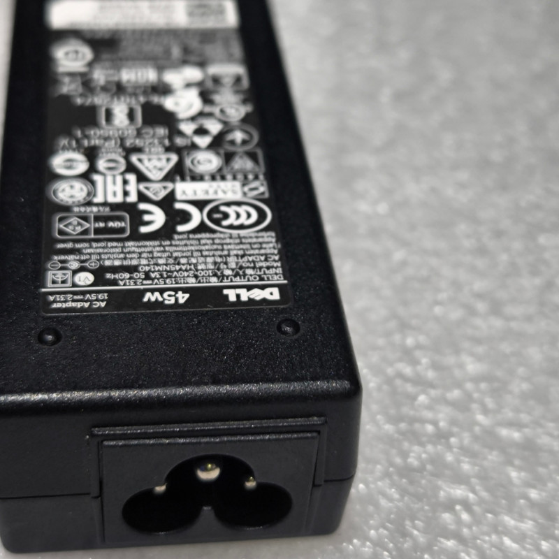 Зарядное Устройство для Ноутбука 00285k Dell INSPIRON 14-5447 19.5V 45W 4.5x3.0mm+ PIN цвет:чёрный, б/у - оригинал - оригинал
