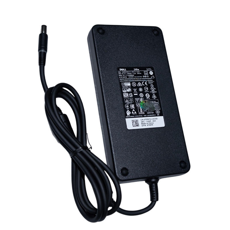 Зарядное Устройство для Ноутбука 0T05F8 LA240PM160 19.5V 240W 7.4×5.0 mm+ PIN - Копия оригинала