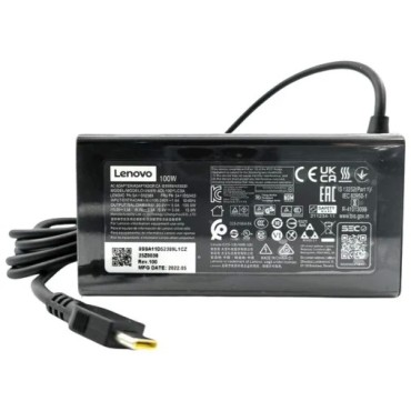 מטען למחשב נייד Lenovo 100W 5V-3A/9V-3A/15V-3A~20V-5A Type-C ADL100YLC3A Lenovo 100W Type-C צבע:שחור העתק של מקור - חדש
