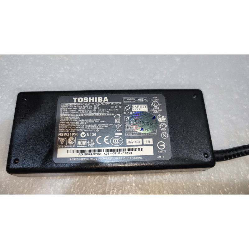 Зарядное Устройство для Ноутбука PA3516U-1ACA 19V 90W 5.5x2.5mm - Копия оригинала