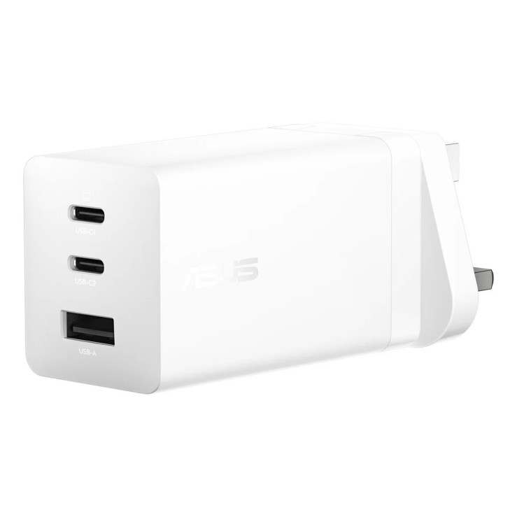 מטען למחשב נייד 100W Dual USB-C GaN Charger 90XB09SN-BPW010 Asus 100W Type-C מקורי - חדש