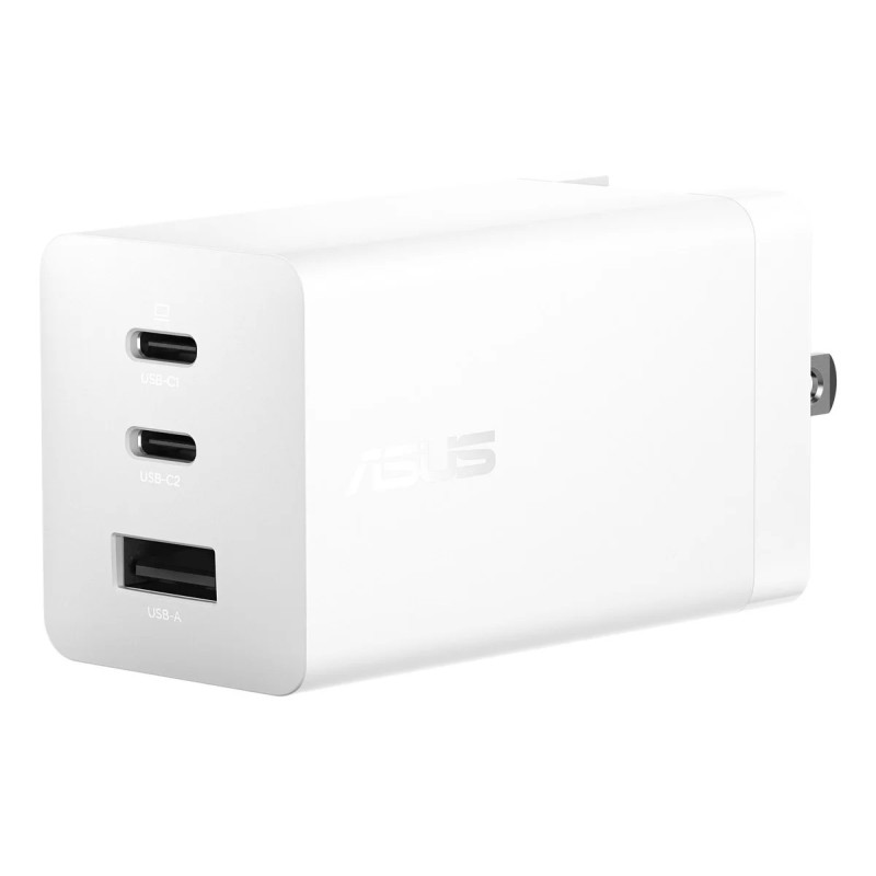מטען למחשב נייד 100W Dual USB-C GaN Charger 90XB09SN-BPW010 Asus 100W Type-C מקורי - חדש