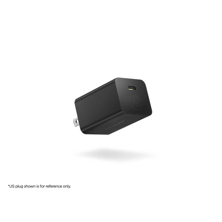מטען למחשב נייד GaN Nano 65W Adapter G0A6GN65EU Lenovo 65W מקורי - חדש