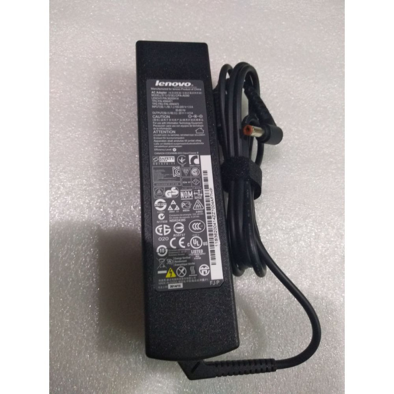 מטען למחשב נייד 0713A1990 Lenovo 19V 90W 5.5x2.5mm מקורי - חדש