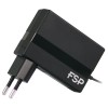 Универсальное Зарядное Устройство для Ноутбуков PNA0651800 FSP 65W цвет:чёрный