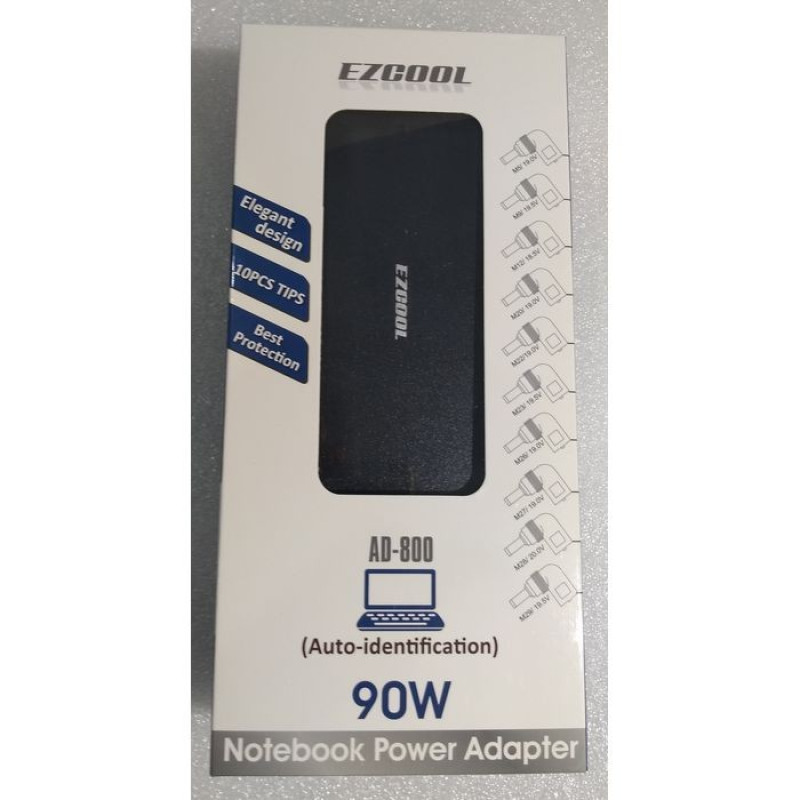 Outlets AD 800 EZcool Laptop Universal Charger 90W