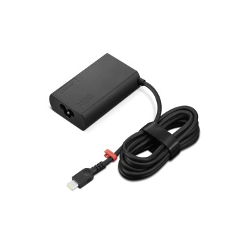 מטען למחשב נייד 65W Slim GaN AC Adapter (USB Type-C) 4X21R04789 Lenovo 65W צבע:שחור מקורי