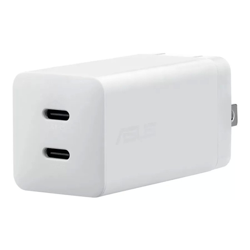 מטען למחשב נייד 65W Dual USB-C GaN Charger 90XB09AN-BPW010 Asus 65W Type-C מקורי - חדש