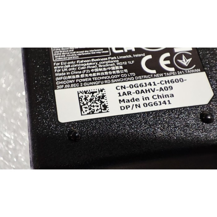 Зарядное Устройство для Ноутбука 0g6j41 Dell Inspiron 5558 19.5V 65W 4.5x3.0mm+ PIN - оригинал