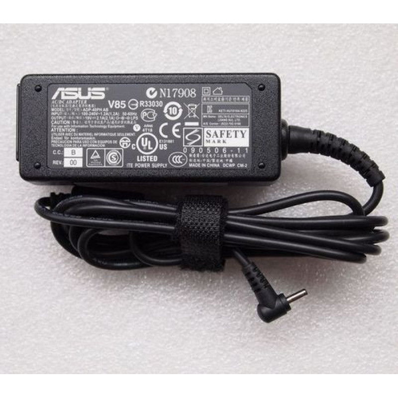 New ADP 40PH ASUS 1215N Laptop Charger 19V 40W 2.5x0.7mm A copy of an original