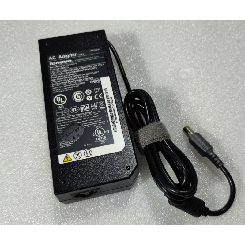 New 45N0058 45N0059Lenovo Laptop Charger 20V 135W 7.9x5.5mm A copy of an original