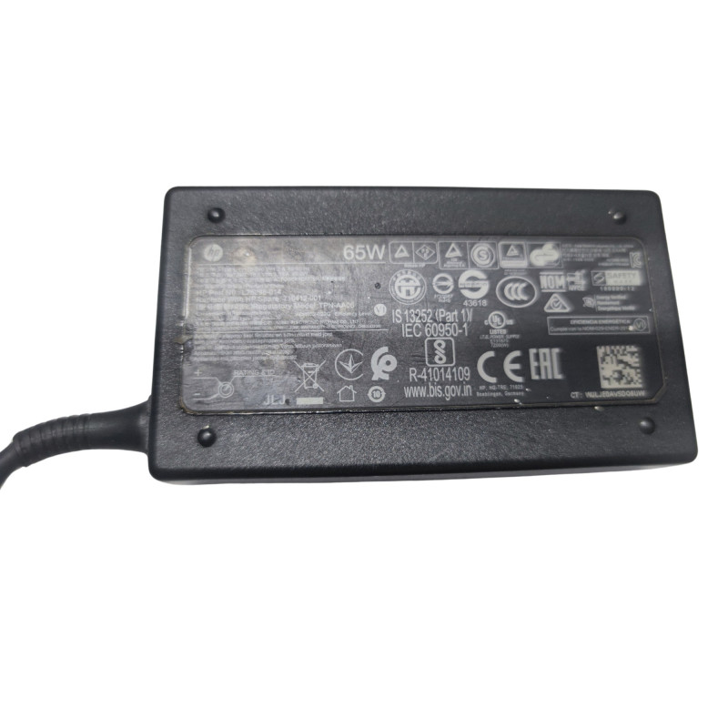 Used 710412 001 TPN AA06 HP Pavilion x360 14 dh1009nj Laptop Charger 19.5V 65W 4.5x3.0mm PIN original