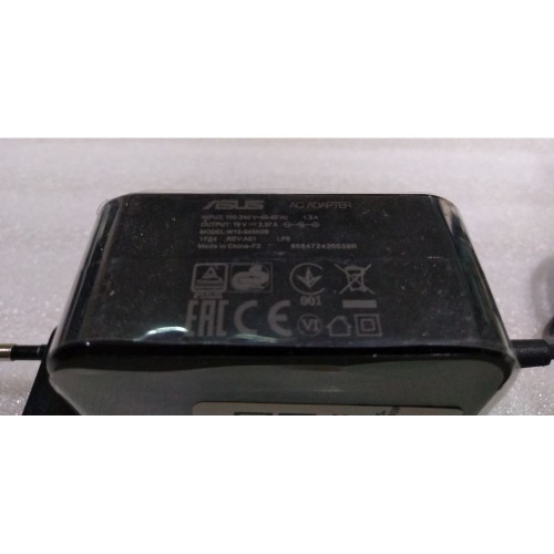 Used W15 045N2B 1724 REV:A01 ASUS VivoBook 15 X505BA Laptop Wall Charger 19V 45W 5.5x2.5mm original