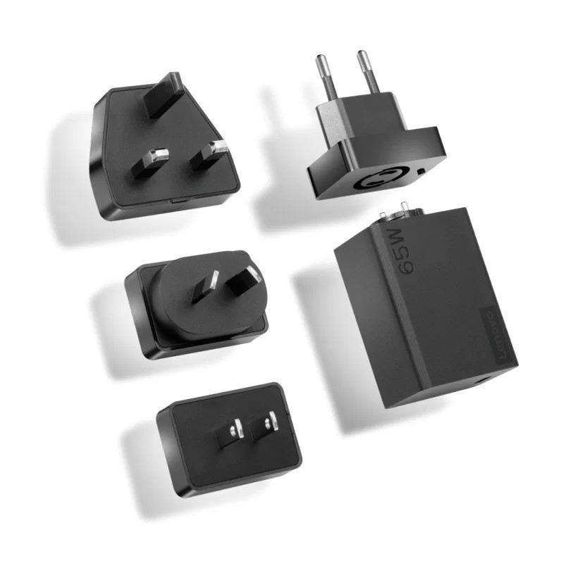 מטען למחשב נייד 65W USB-C AC Travel Adapter G0A6N065WW Lenovo 65W Type-C מקורי - חדש