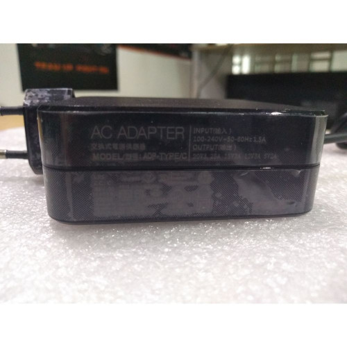 מטען קיר למחשב נייד ADP-TYPE/C ASUS T200TA 19V 65W Type-C העתק של מקור - חדש