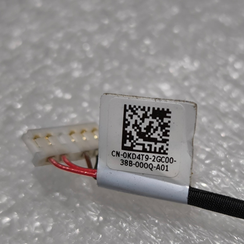 Used DC POWER JACK CABLE For Dell Inspiron 14 5458 0KD4T9 DC30100UD00 Dell Inspiron 5458 Laptop Charging Jack 4.5x3.0mm PIN ID:64245
