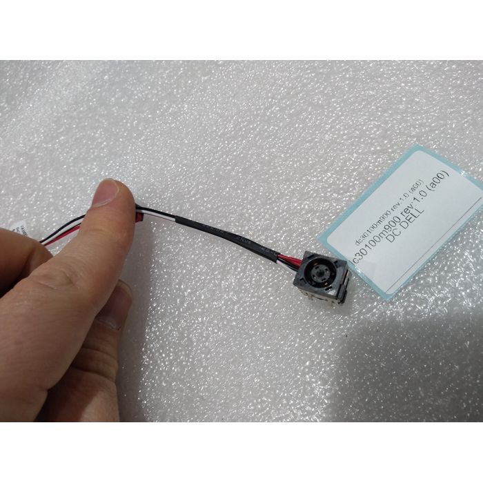 разъём зарядки для ноутбука dc30100m900 rev:1.0 (a00) Dell Inspiron 15-3521 7.4×5.0 mm+ PIN ID:40159