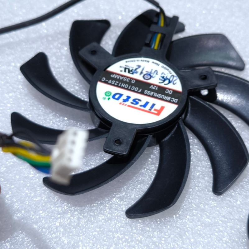 New R158a R9 280X 280 270X Dual X Replacement FDC10H12S9 C FirstD Video card fans