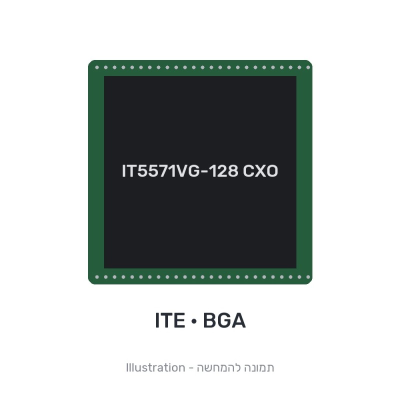 רכיב אלקטרוני ללוח אם ITE IT5571VG-128 embedded controller (blank) IT5571VG-128 CXO IT5571VG ITE Asus Zenbook UX525J מקורי - חדש