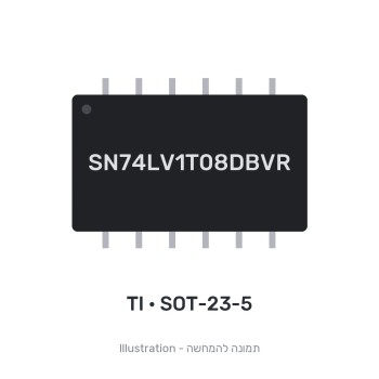 רכיב אלקטרוני ללוח אם SN74LV1T08DBVR (NEE) TI SOT-23-5 מקורי - חדש