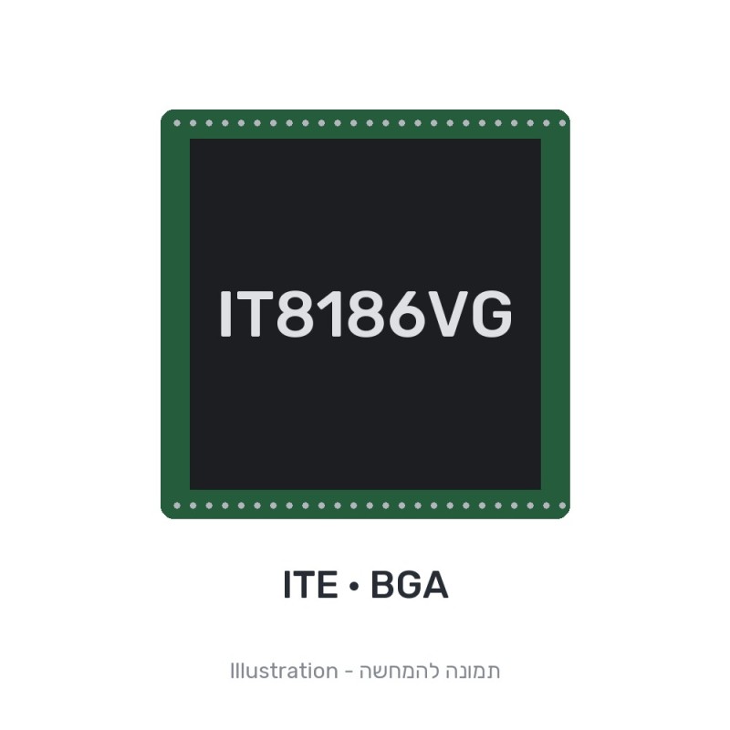 רכיב אלקטרוני ללוח אם ITE IT8186VG EC for NM-A901 IT8186VG ITE Lenovo Yoga 910-13IKB Laptop (ideapad) - Type 80VF מקורי - חדש