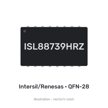 רכיב אלקטרוני ללוח אם ISL88739HRZ Intersil/Renesas QFN-28 מקורי - חדש