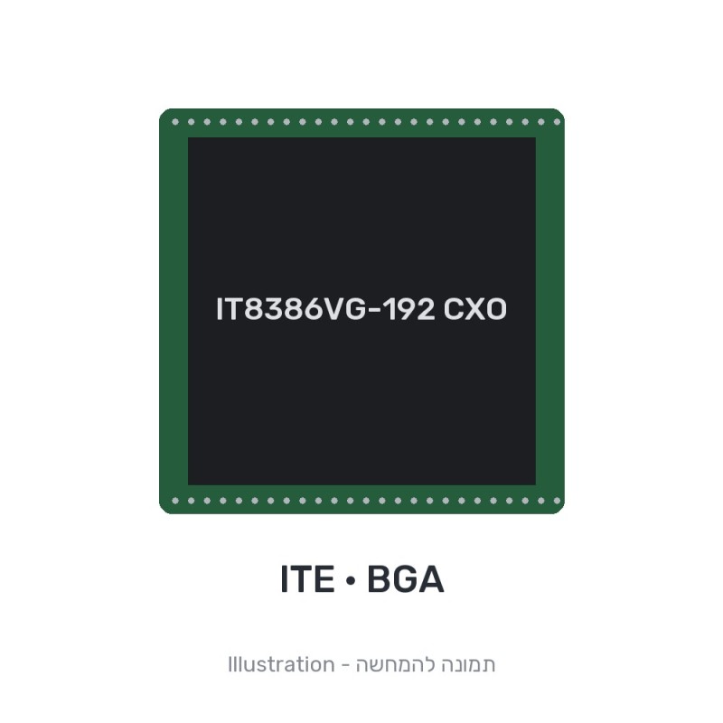 רכיב אלקטרוני ללוח אם ITE IT8386VG-192 embedded controller BGA IT8386VG-192 CXO IT8386VG ITE מקורי - חדש
