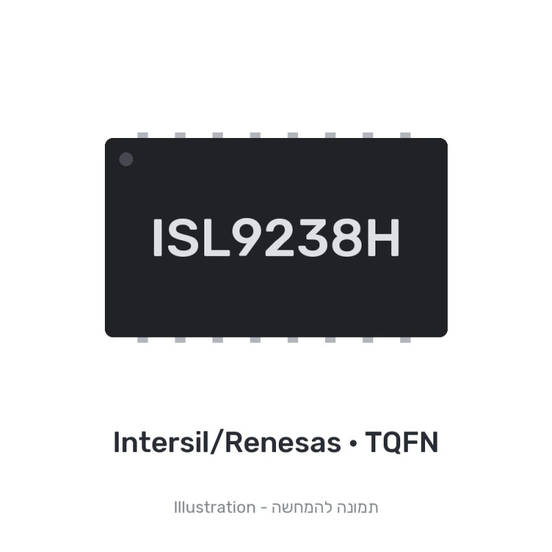 רכיב אלקטרוני ללוח אם ISL9238H Intersil/Renesas TQFN מקורי - חדש