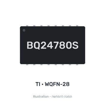 רכיב אלקטרוני ללוח אם BQ24780S TI WQFN-28 מקורי - חדש