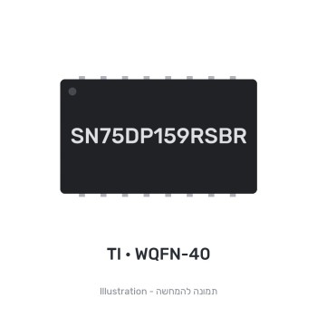 רכיב אלקטרוני ללוח אם SN75DP159RSBR (SN75DP159RSBT) TI WQFN-40 מקורי - חדש