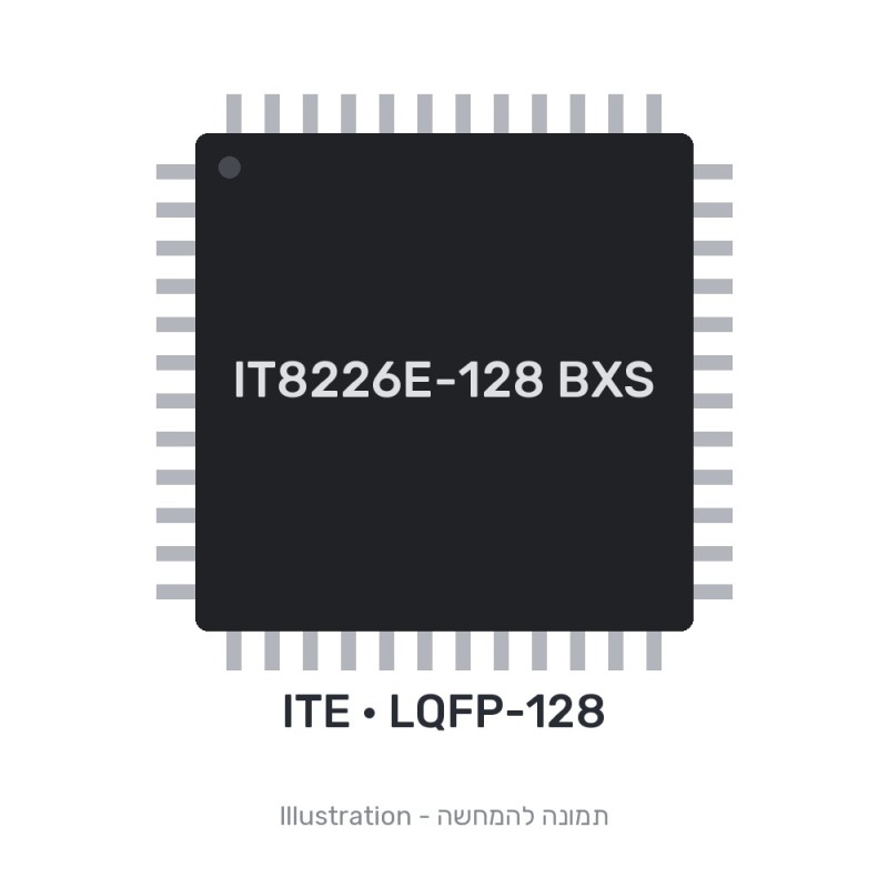 רכיב אלקטרוני ללוח אם ITE IT8226E-128 BXS embedded controller (used) IT8226E-128 BXS IT8226E ITE Lenovo Legion Y520-15IKBN מקורי - משומש