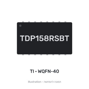 רכיב אלקטרוני ללוח אם TDP158RSBT TI WQFN-40 מקורי - חדש