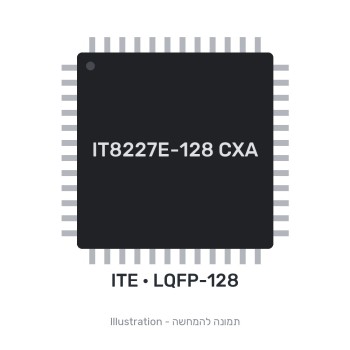 New ITE IT8227E 128 CXA embedded controller IT8227E 128 CXA IT8227E ITE רכיב אלקטרוני ללוח אם original