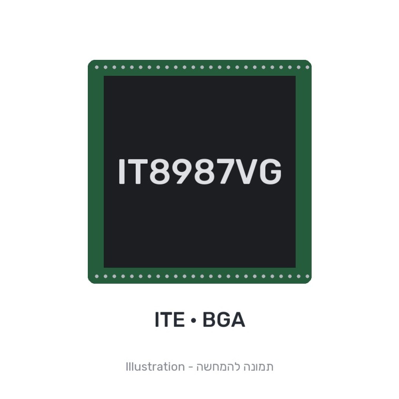 רכיב אלקטרוני ללוח אם ITE IT8987VG embedded controller IT8987VG ITE HP 13-4103DX מקורי - חדש