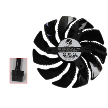 Вентилятор для Ноутбука PLD09210S12HH GeForce RTX 2060 OC 6G (rev. 1.0) GV-N2060OC-6GD 12V - оригинал