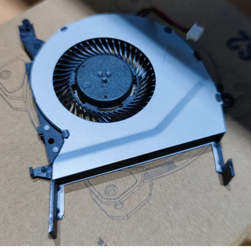 New 0HFMH9 REV:A00 XRS561505PLOT EP ASUS X556U Laptop Fan A copy of an original