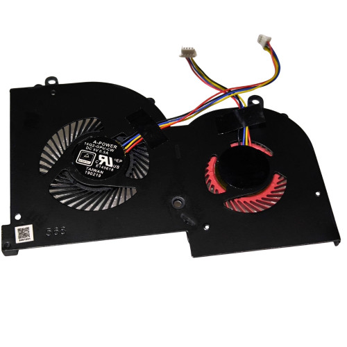 Вентилятор для Ноутбука 16Q2-GPU-CW 16Q2-GPU-CCW BS5005HS-U31 MSI P65 Creator 9SE-1084US - Копия оригинала