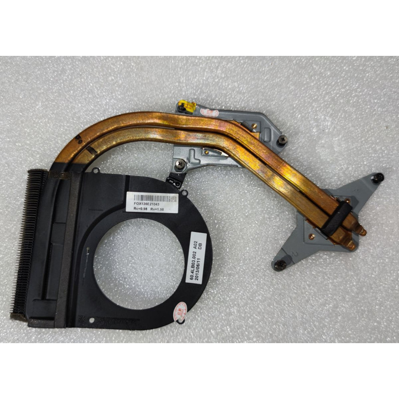 Радиатор Ноутбука Radiator For ASUS K450J R409J SV41J X450JF X450JN Heatsink 60.4LB03.002 A02 Asus x450jn , б/у - оригинал - оригинал Радиатор Ноутбука Radiator For ASUS K450J R409J SV41J X450JF X450JN Heatsink 60.4LB03.002 A02 Asus x450jn , б/у - оригинал - оригинал