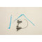 צירים למחשב נייד כולל אנטנות HINGE C R+L W/Antenna IG 5H50Q95837 Lenovo Yoga 730-13IKB Laptop (ideapad) - Type 81CT מקורי - חדש