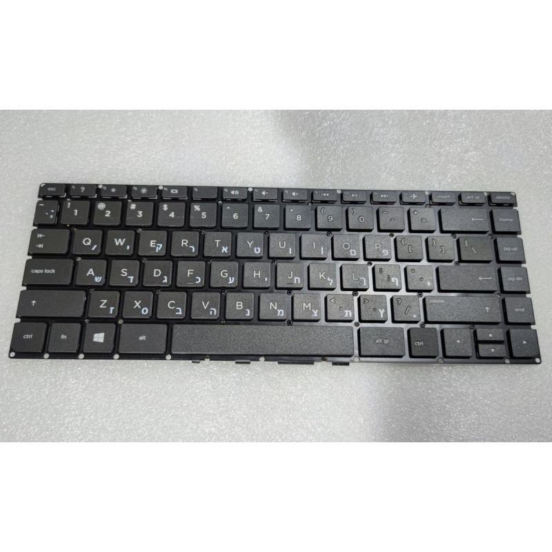 New HP Pavilion 14 al112nj Laptop Keyboard Hebrew English A copy of an original
