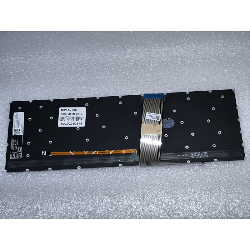 Клавиатура для Ноутбука Lenovo Yoga Slim 7-15IMH05 Laptop (ideapad) - Type 82AB , Иврит, Английский - Копия оригинала