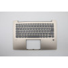 מקלדת למחשב נייד UpperCase C 80XC GD W/KB FP BL HEB 5CB0N79845 Lenovo 720S-14IKB (ideapad) - Type 81BD , עברית, אנגלית צבע:זהב מקורי - חדש