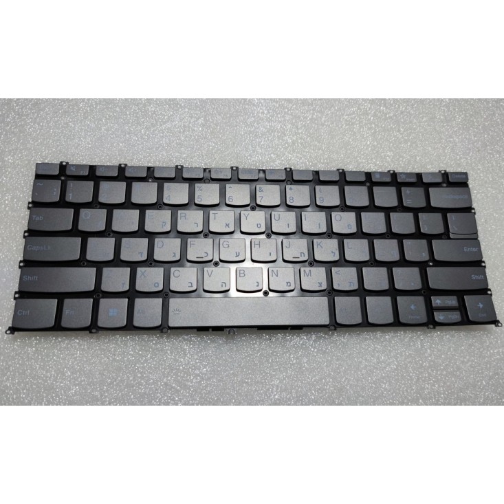 New PK1311S1A10 Lenovo Flex 5 14ARE05 (ideapad) Type 81X2 Laptop Keyboard Hebrew English colore:black A copy of an original
