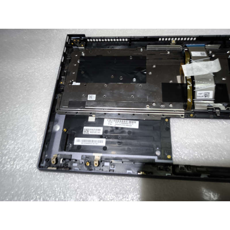 Клавиатура для Ноутбука Upper Case ASM_LA Q82AA GY 5CB0X55830 Lenovo Yoga Slim 7-15IIL05 Laptop (ideapad) - Type 82AA , Иврит, Английский цвет:черный - оригинал