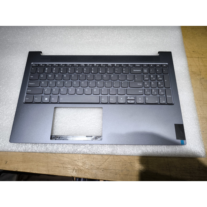 Клавиатура для Ноутбука Upper Case ASM_LA Q82AA GY 5CB0X55830 Lenovo Yoga Slim 7-15IIL05 Laptop (ideapad) - Type 82AA , Иврит, Английский цвет:черный - оригинал