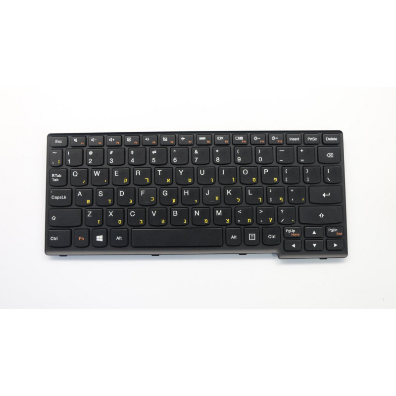 Клавиатура для Ноутбука JMEST1VHEB83BlackKeyBowlBlackFKBD 25210850 Lenovo S210 Laptop (ideapad) - Type 80AN US , Иврит, Английский цвет:чёрный - оригинал