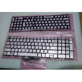 New 9Z.NEZBQ.70J JPHP HP 15 BS001NJ Replacement Laptop Keyboard Hebrew English colore:silver A copy of an original