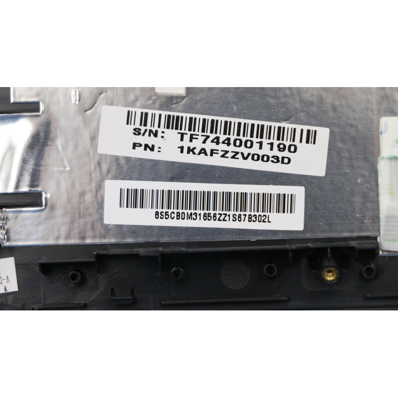 Клавиатура Ноутбука, Включая Touchpad и Топкейс 5CB0M31656 1KAFZZV003D V510-14IKB Laptop (Lenovo) - Type 80WR , Иврит, Английский цвет:чёрный - оригинал