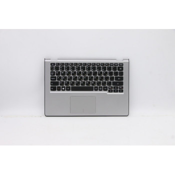 מקלדת למחשב נייד Vienna Upper Case SV W/KB-HB 90204965 Yoga 2 11 Laptop (Lenovo) - Type 80CX US , עברית, אנגלית צבע:כסוף מקורי - חדש